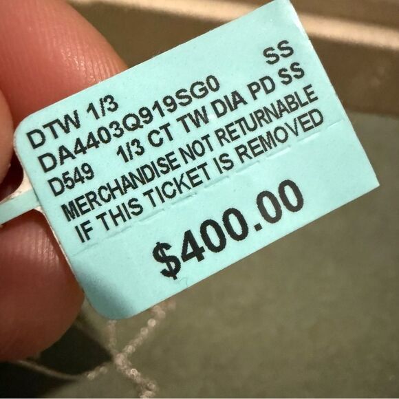 STERLING SILVER 925 CHAIN – $400 TAG – 18” LENGTH - Picture 5 of 17